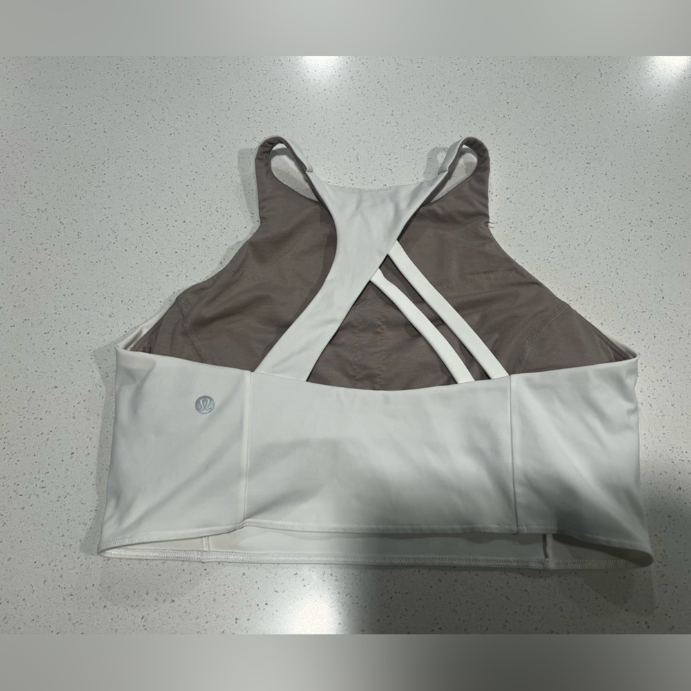 lululemon athletica White Sports Bra